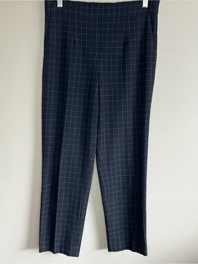 Aritzia Babaton Atelier Windowpane Cropped Dress Pants Size 4 Career Office